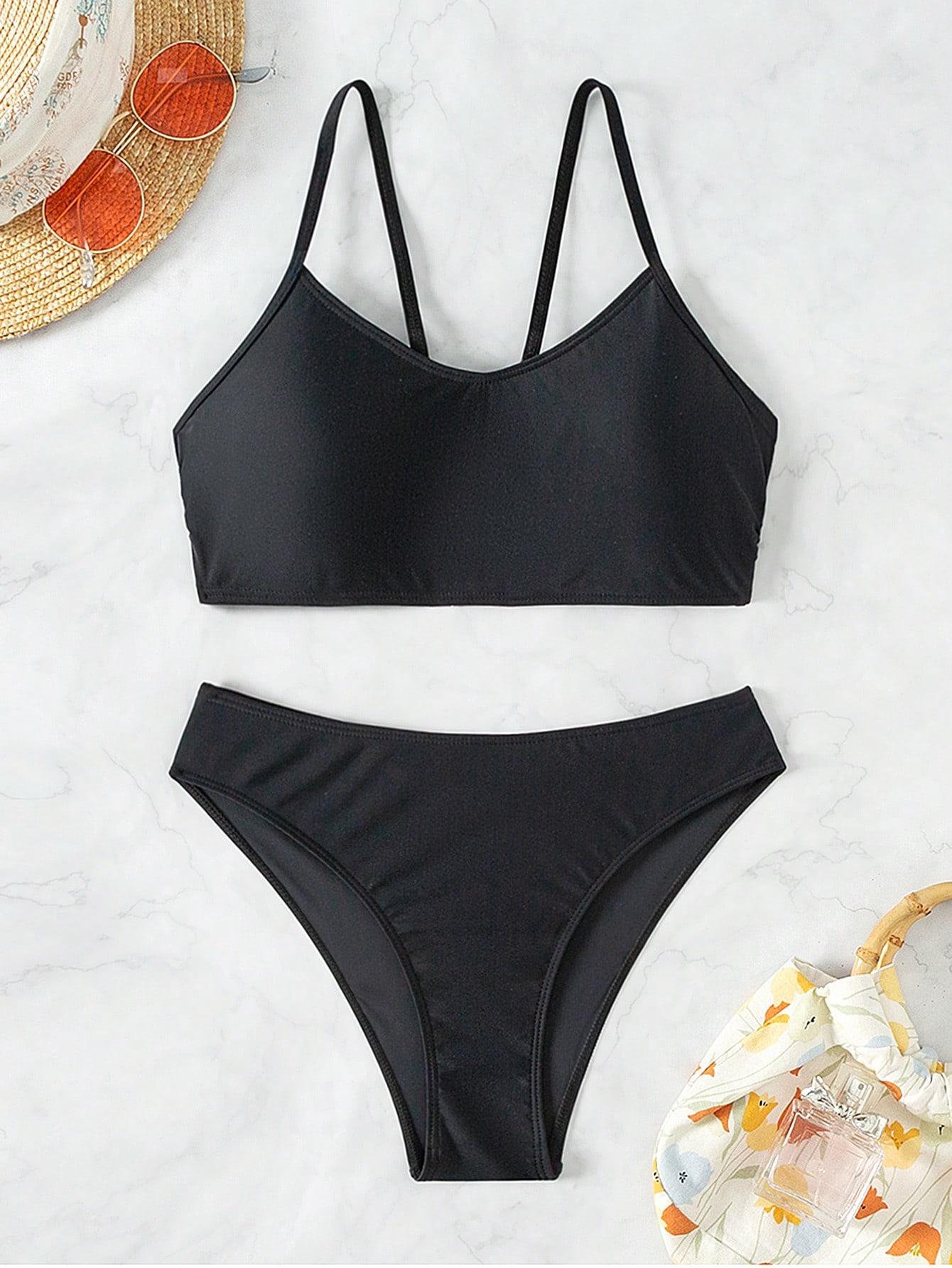 czarna góra od bikini 