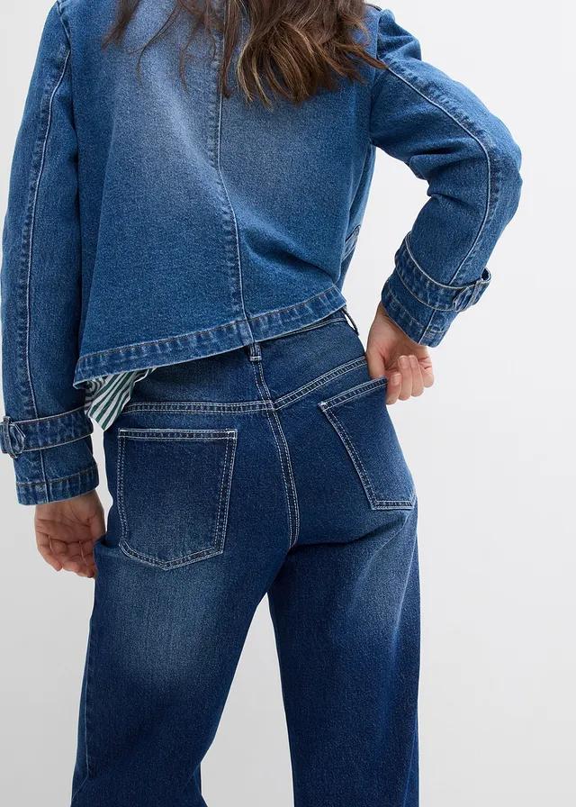 NIEBIESKIE SPODNIE JEANS