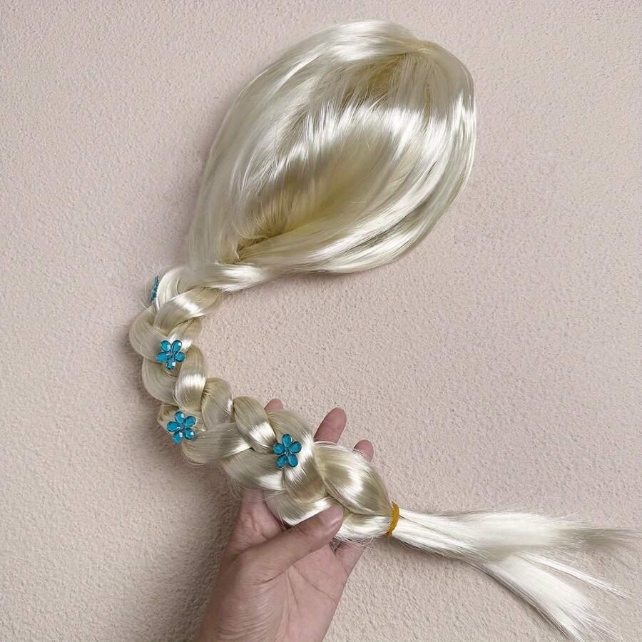 peruka syntetyczna elsa z krainy lodu