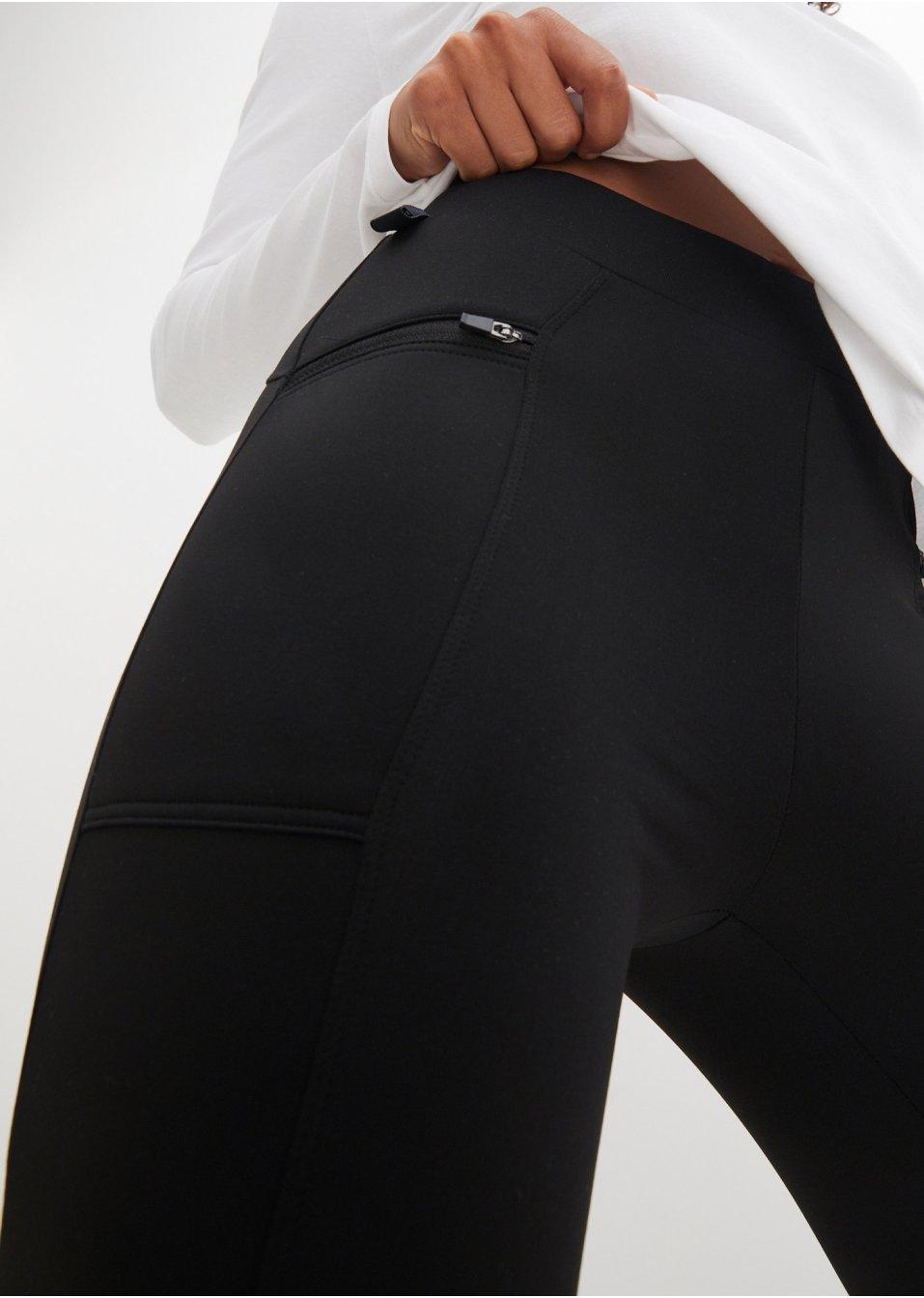 CZARNE LEGGINSY CASUAL