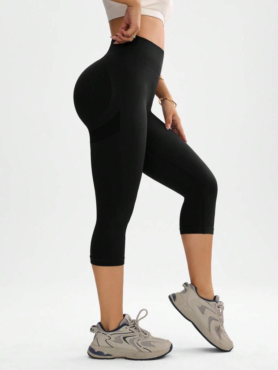 CZARNE LEGGINSY WYSOKI STAN