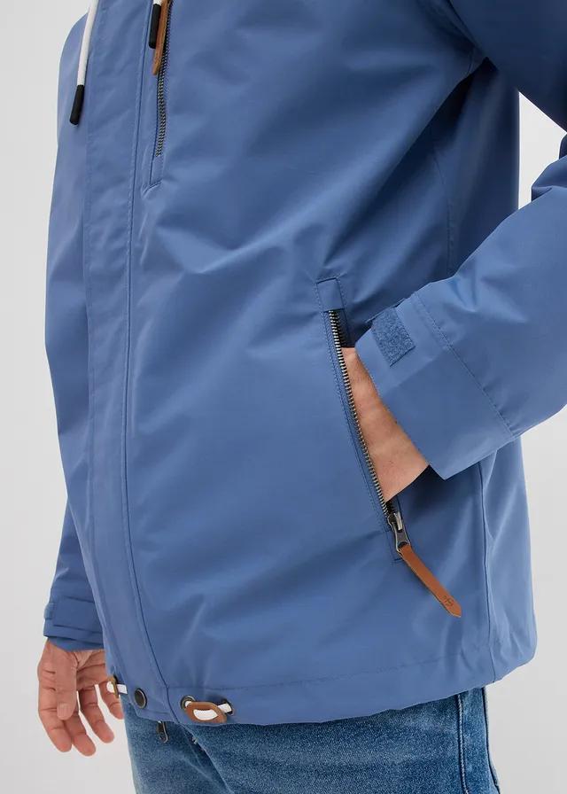 MĘSKA KURTKA SOFTSHELL Z KAPTUREM NA ZAMEK