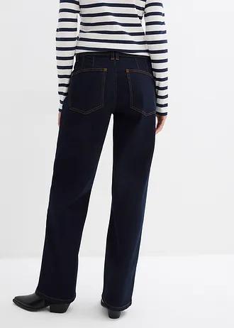 JEANSY DAMSKIE PLUS SIZE BAWEŁNIANE ŚREDNI STAN