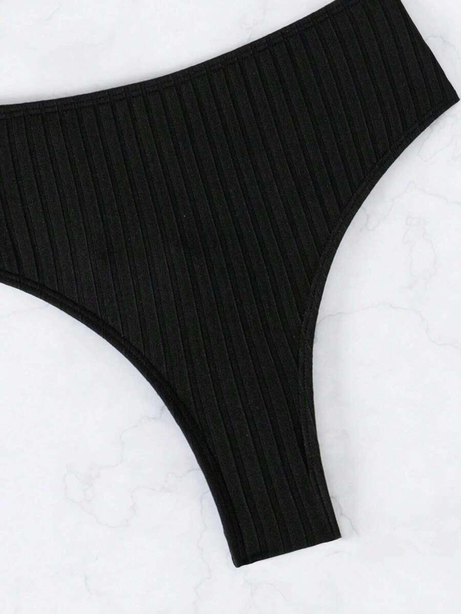 CZARNY KOMPLET BIKINI 