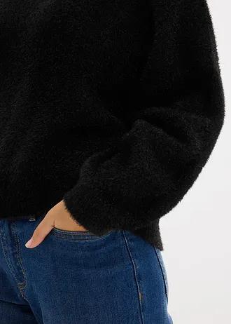 SWETER DAMSKI Z OKRĄGŁYM DEKOLTEM 