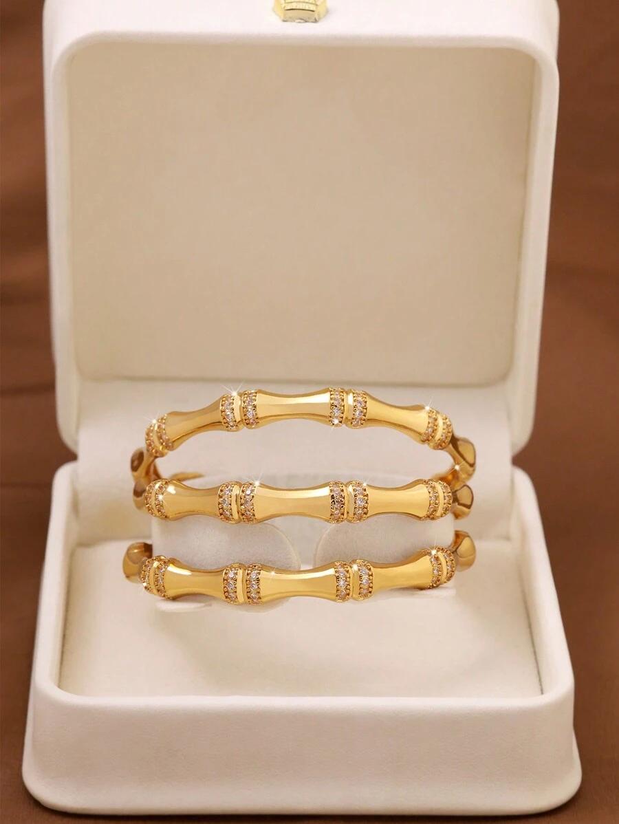 złota bransoletka 3-pack