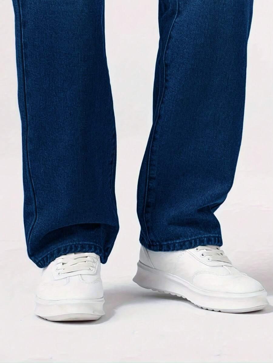 NIEBIESKIE SPODNIE JEANS