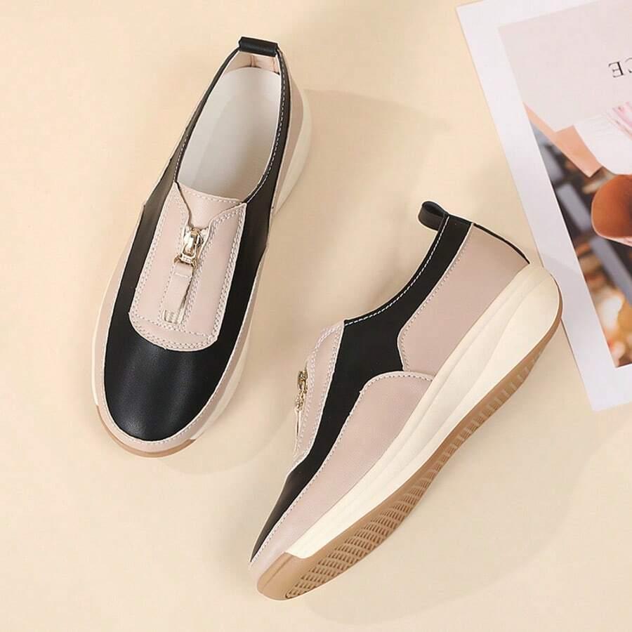 buty sportowe zamek kontrast