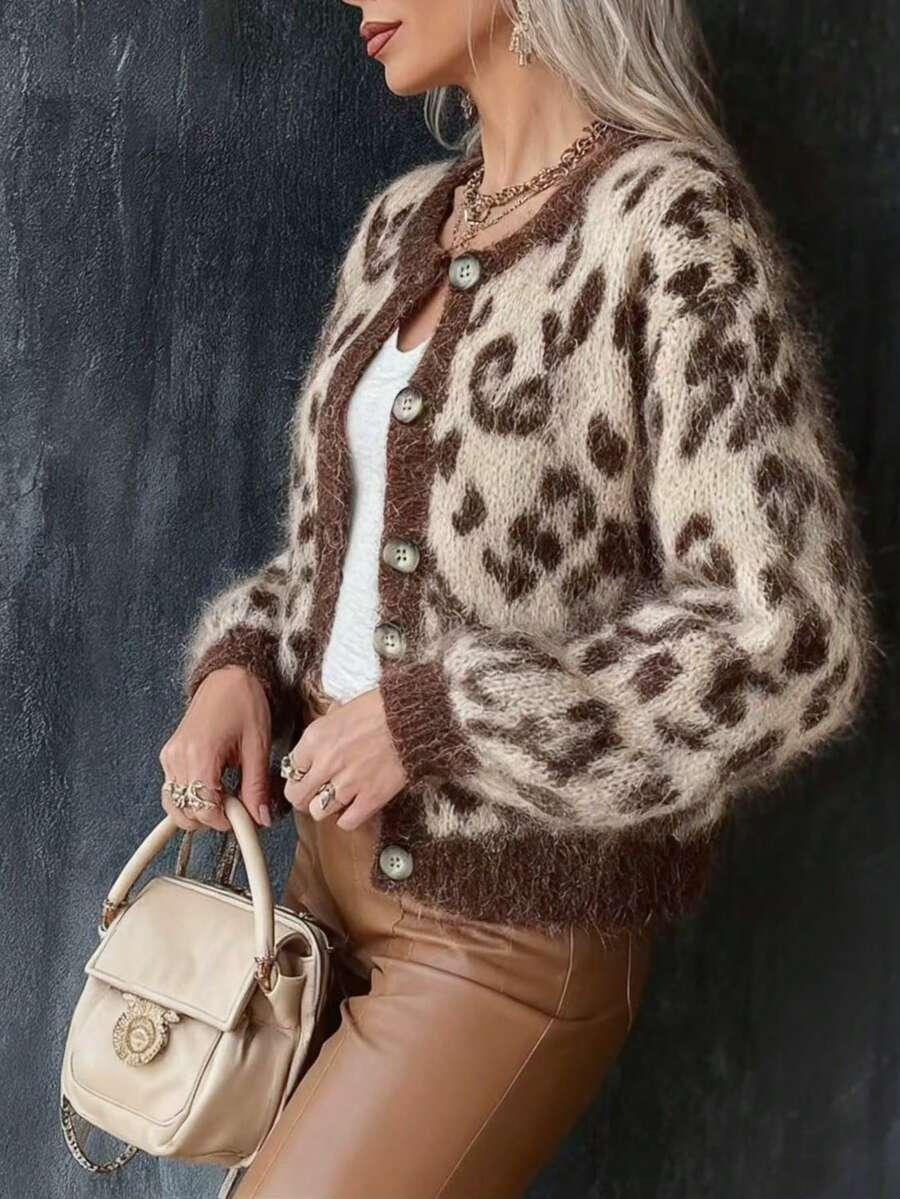 SWETER ANIMAL PRINT