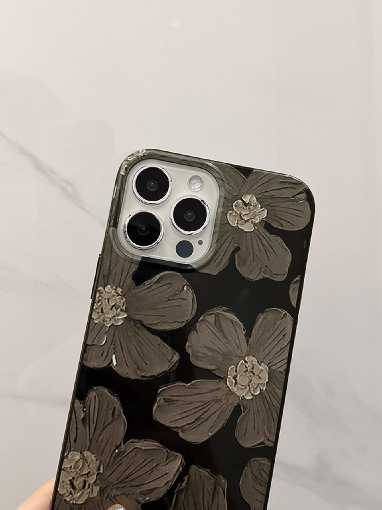 etui na telefon wzór kwiaty iPhone 17