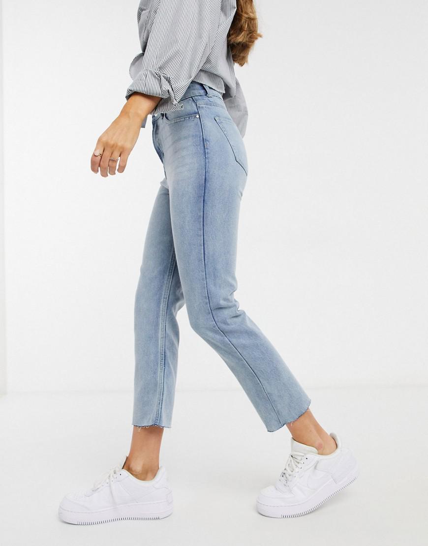 SPODNIE MOM JEANS WYSOKI STAN