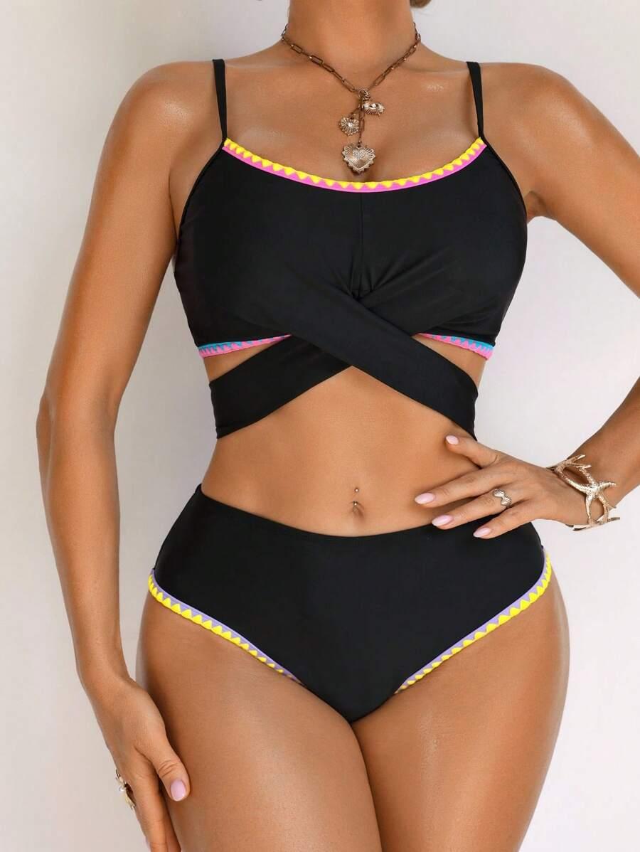 DWUCZĘŚCIOWY STRÓJ KĄPIELOWY PLUS SIZE -