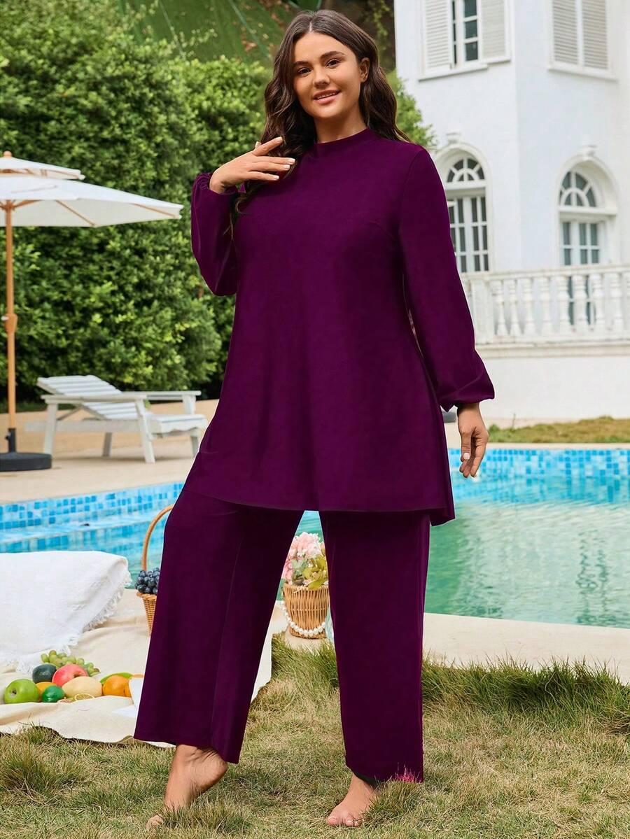 DWUCZĘŚCIOWY STRÓJ KĄPIELOWY BURKINI