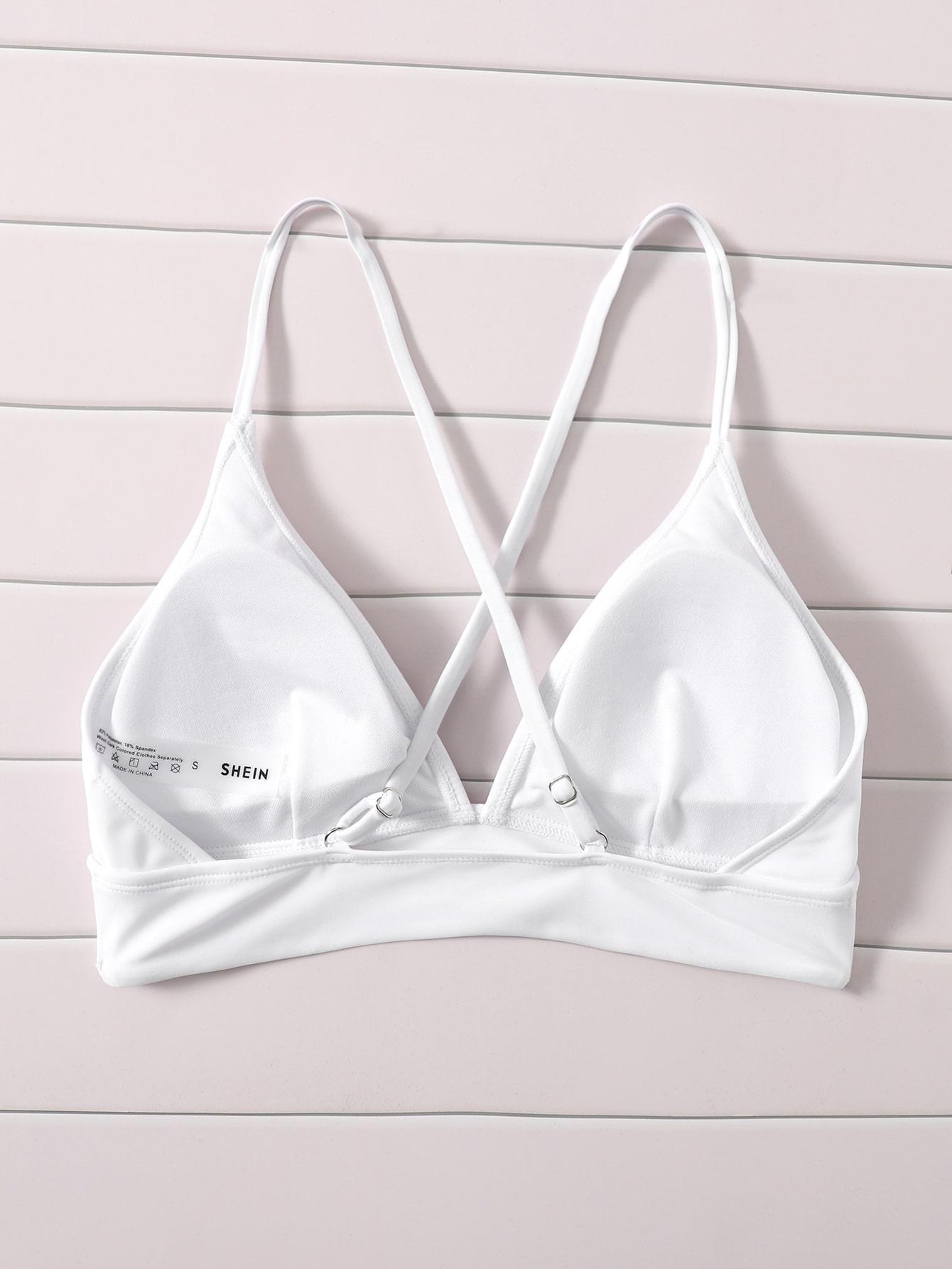 biała góra od bikini