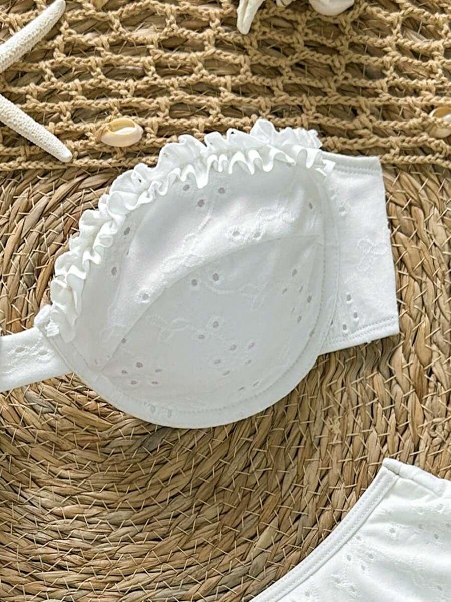dwuczęściowy strój kąpielowy