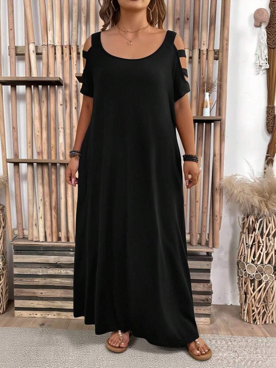 SUKIENKA MAXI OVERSIZE