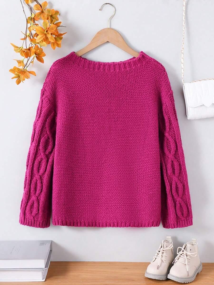 RÓŻOWY SWETER SPLOT