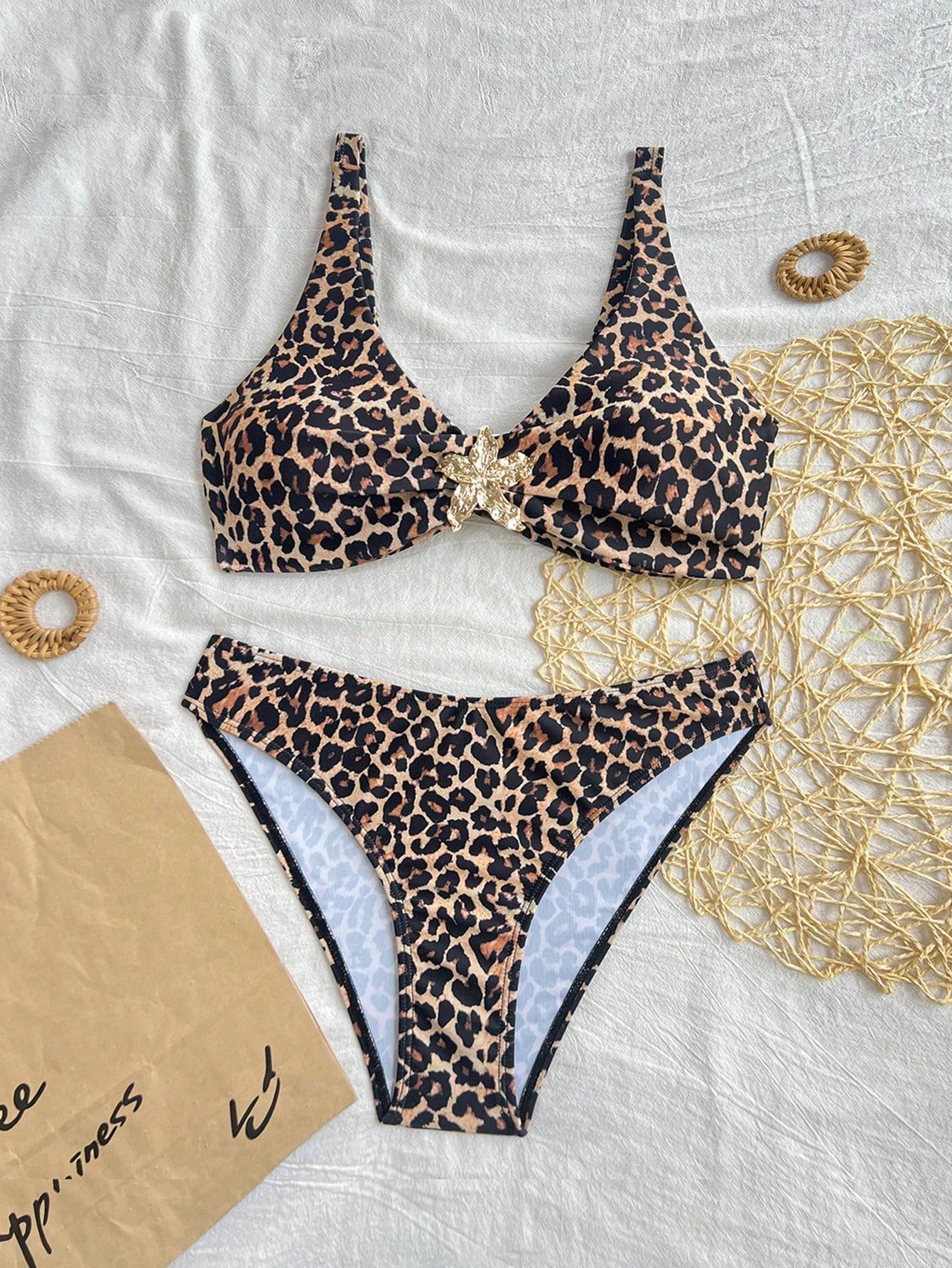 góra od bikini ANIMAL PRINT