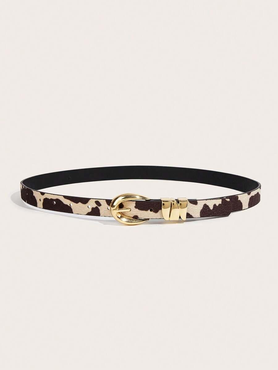 PASEK ANIMAL PRINT KLAMRA