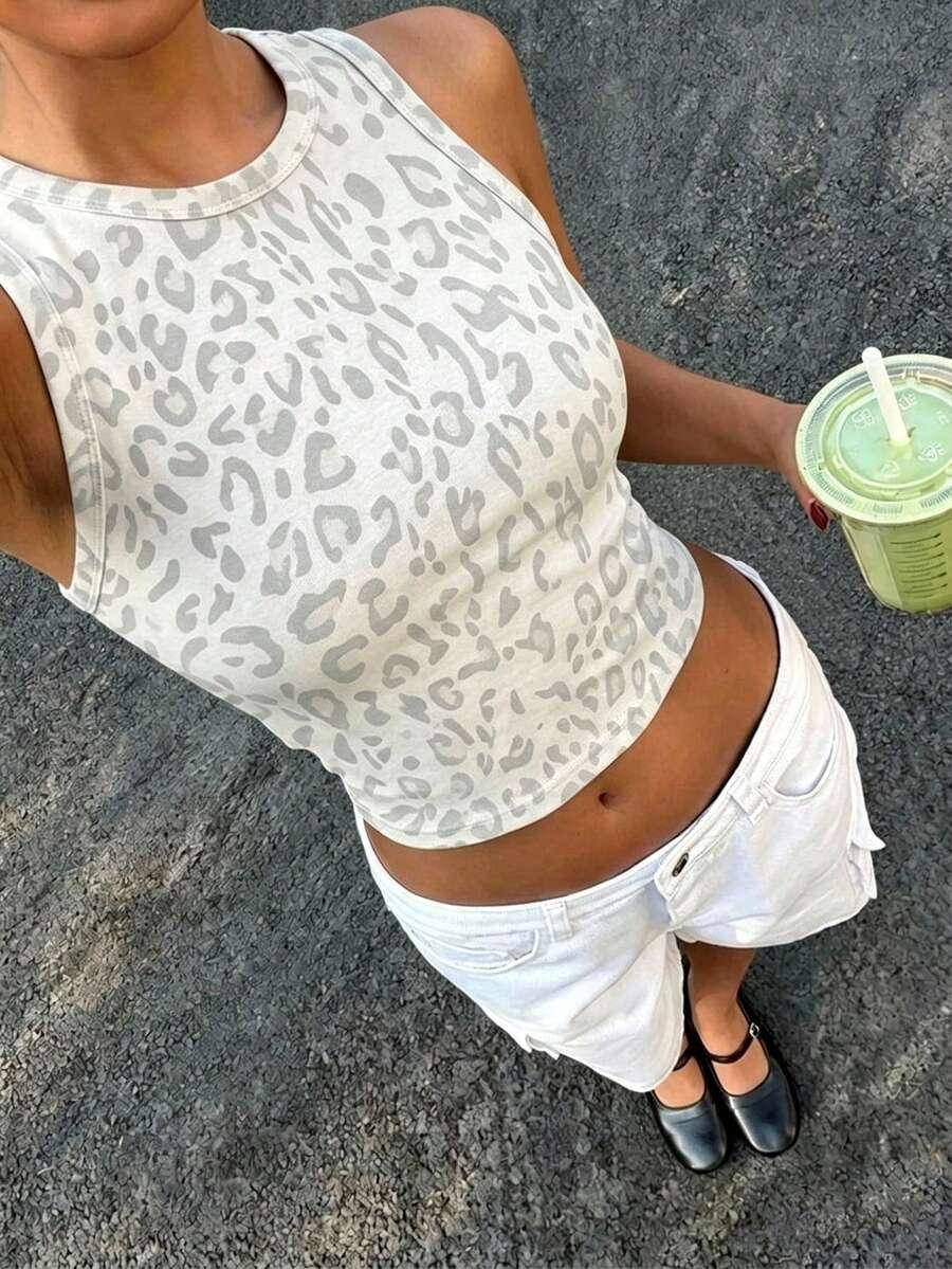 TOP ANIMAL PRINT