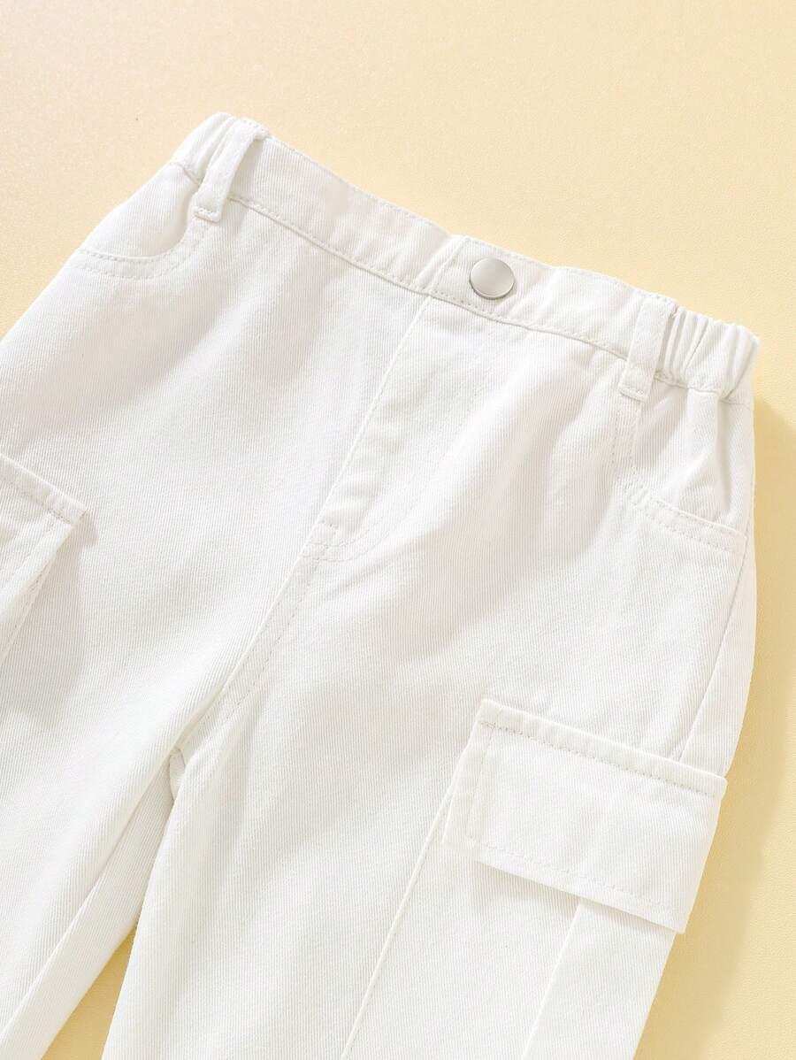 MATERIAŁOWE SPODNIE DZIECIĘCE SOFT COTTON