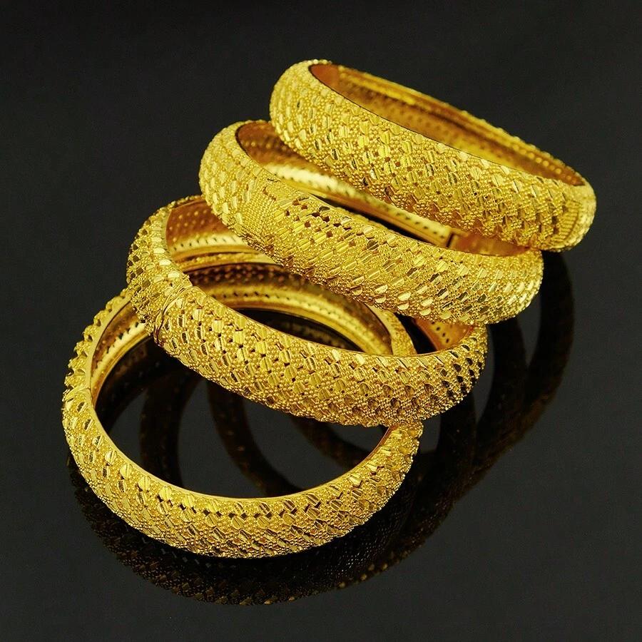 złota bransoletka 4-pack