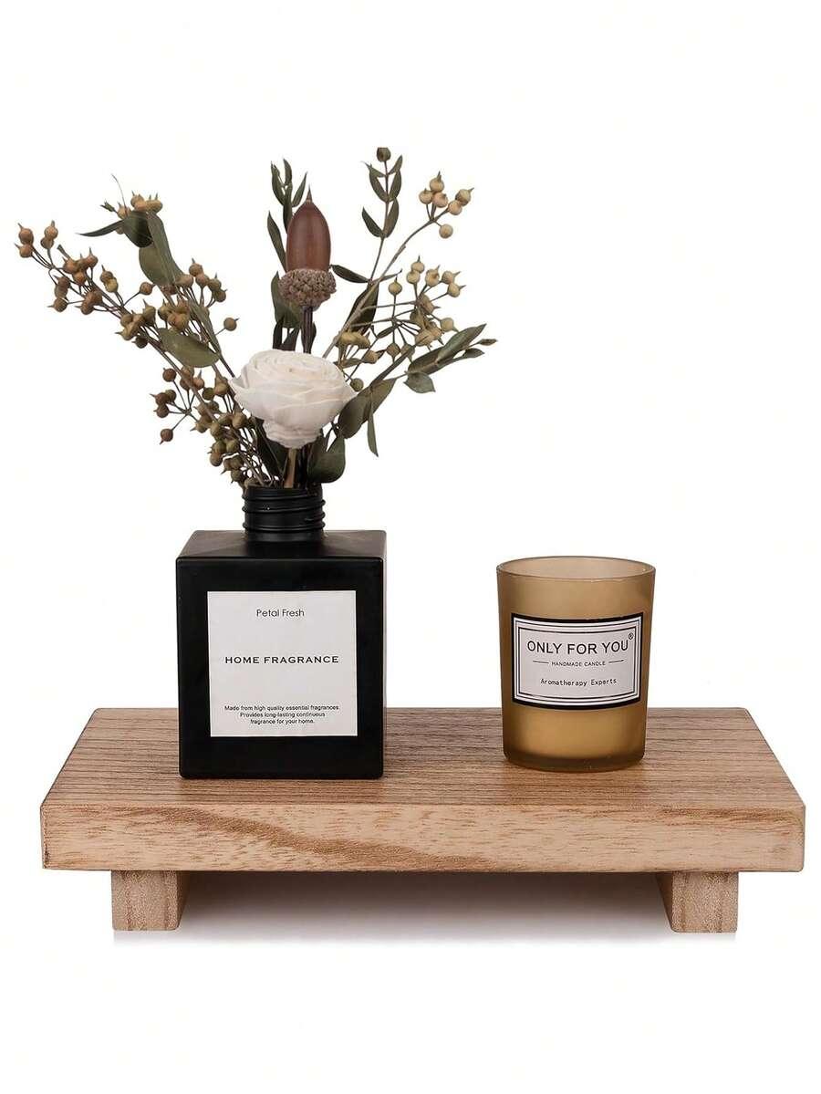 drewniana podstawka dekoracyjna