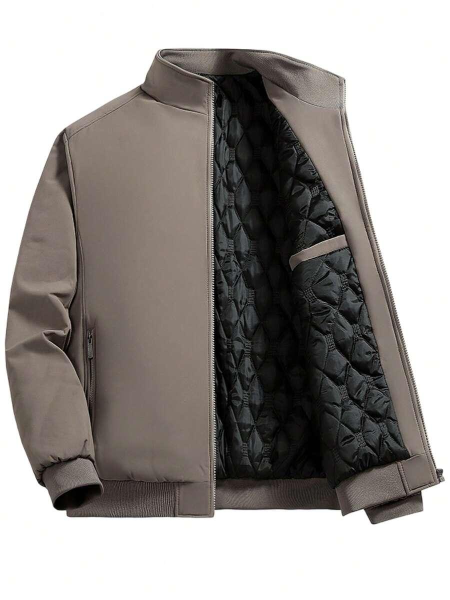 khaki kurtka zamek