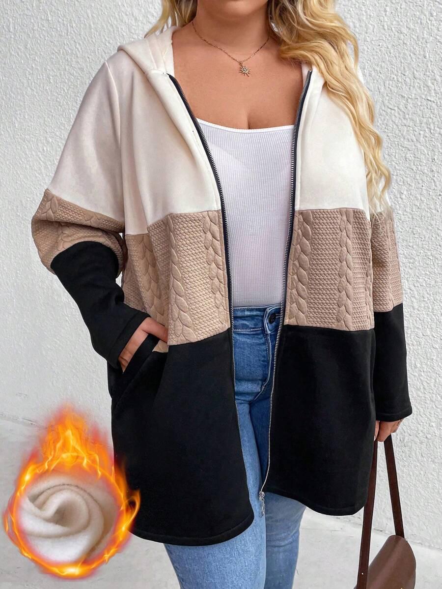 BLUZA ZAMEK KAPTUR