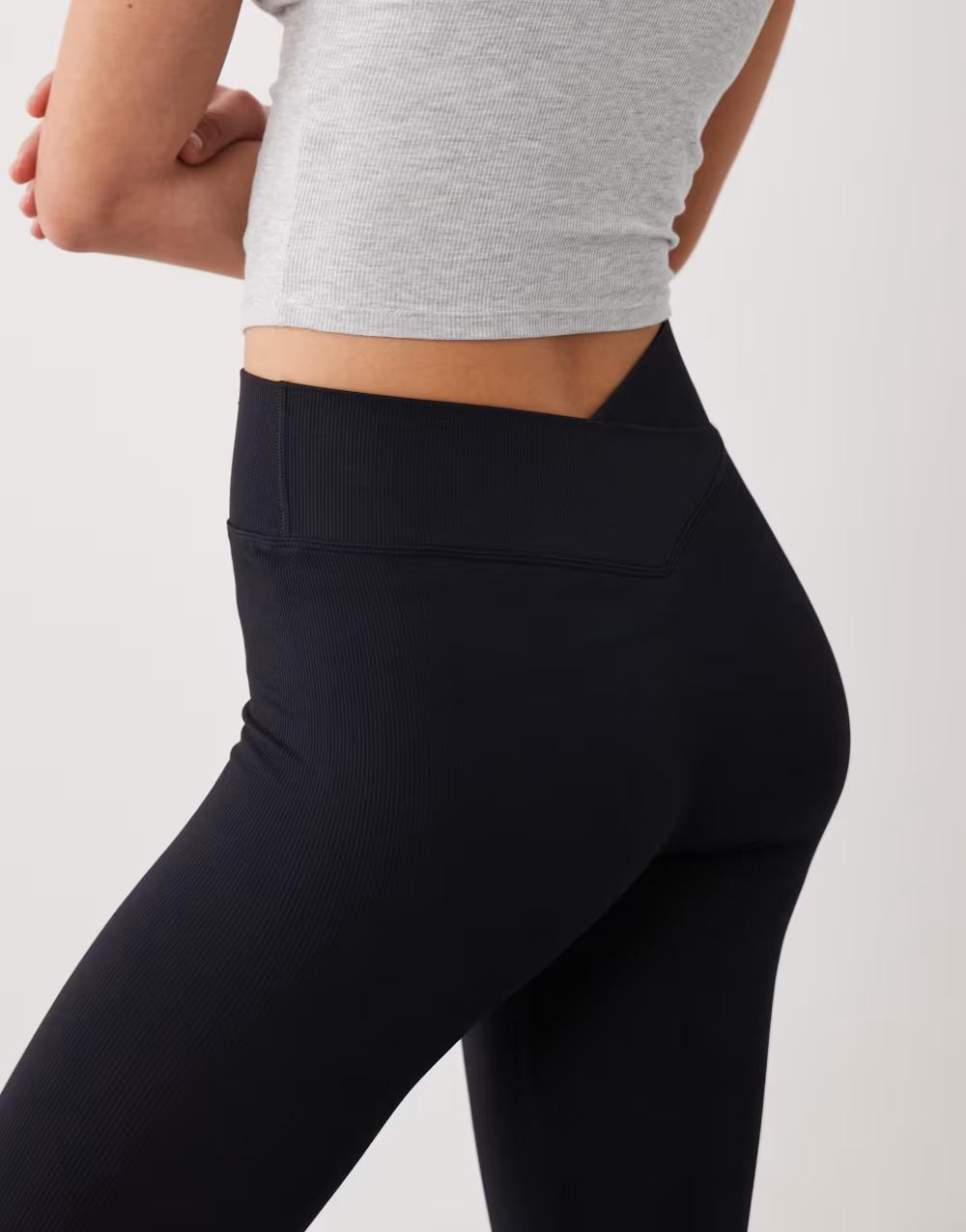 CZARNE LEGGINSY WYSOKI STAN