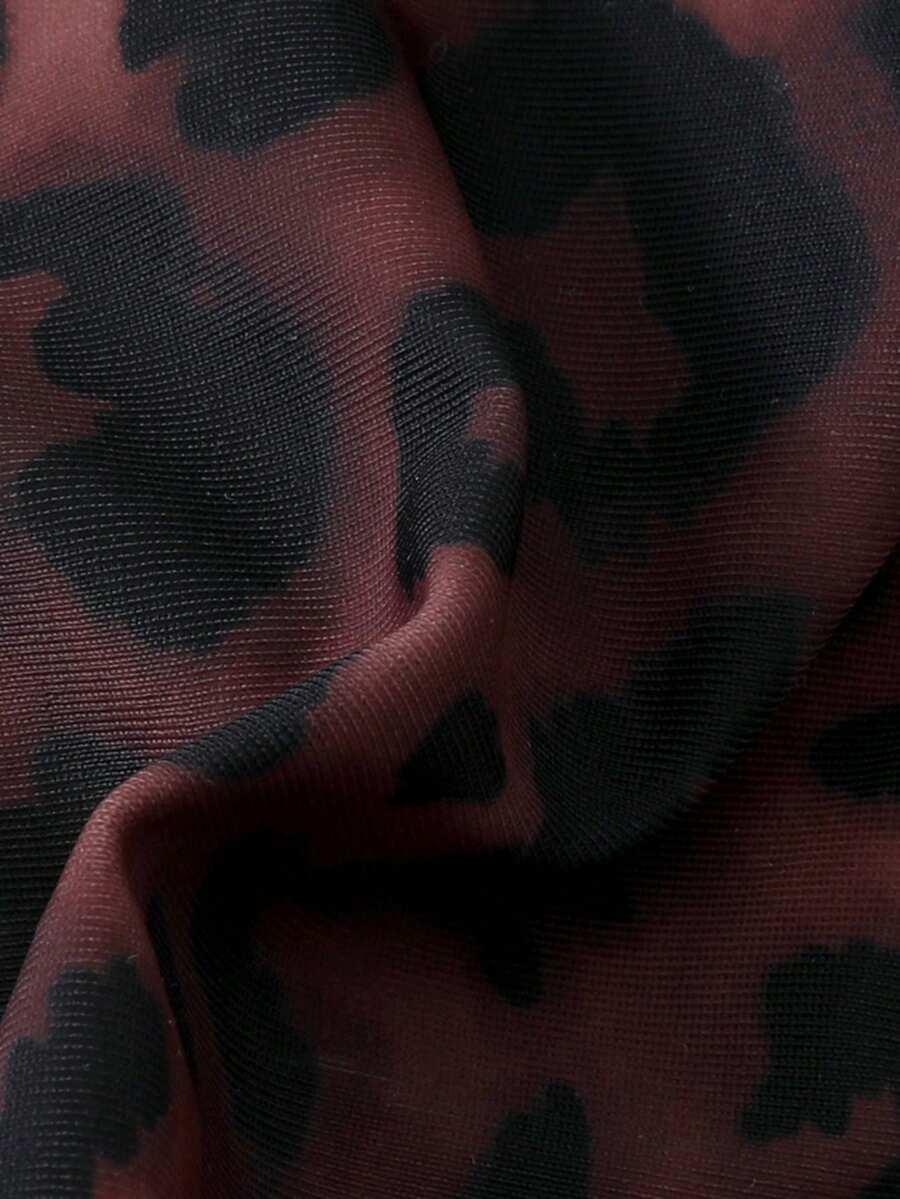DWUCZĘŚCIOWY STRÓJ KĄPIELOWY ANIMAL PRINT