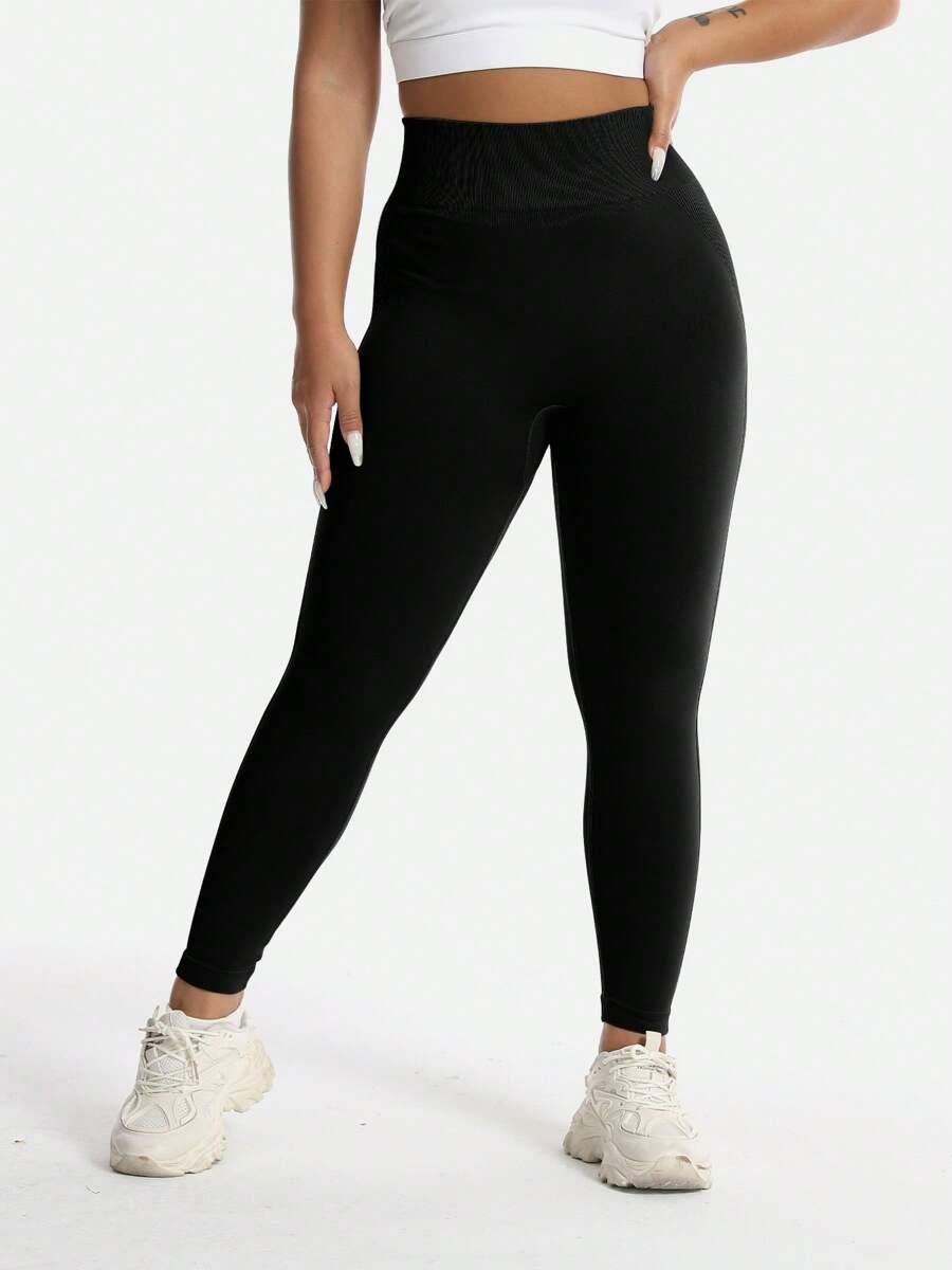 CZARNE KLASYCZNE LEGGINSY 