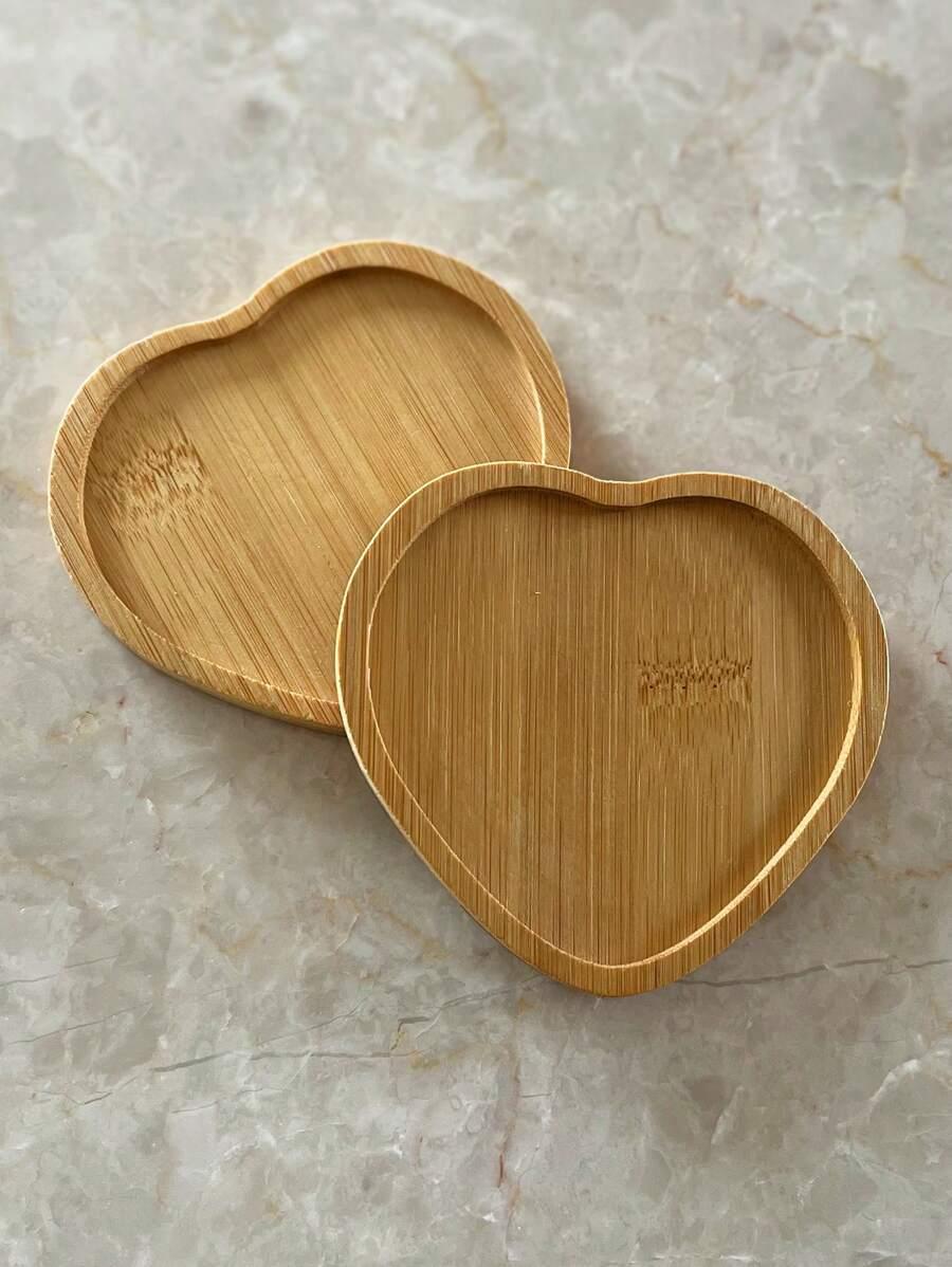 podkładka pod kubek W KSZTAŁCIE SERCA 2-pack