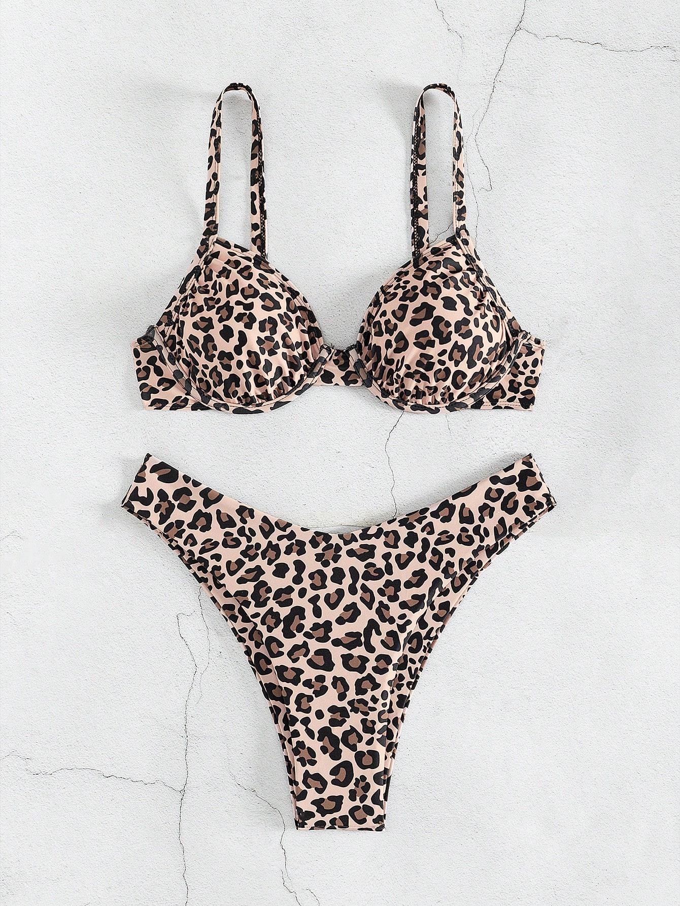KOMPLET BIKINI ANIMAL PRINT
