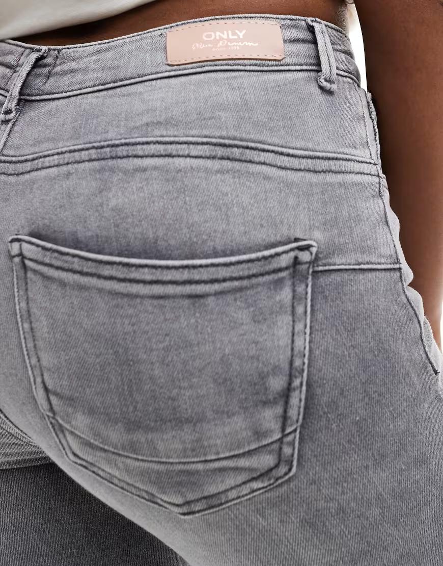 SZARE SPODNIE JEANS RURKI