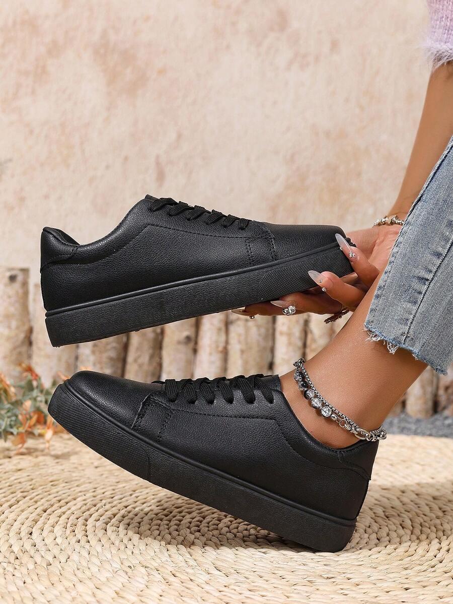 CZARNE BUTY SPORTOWE