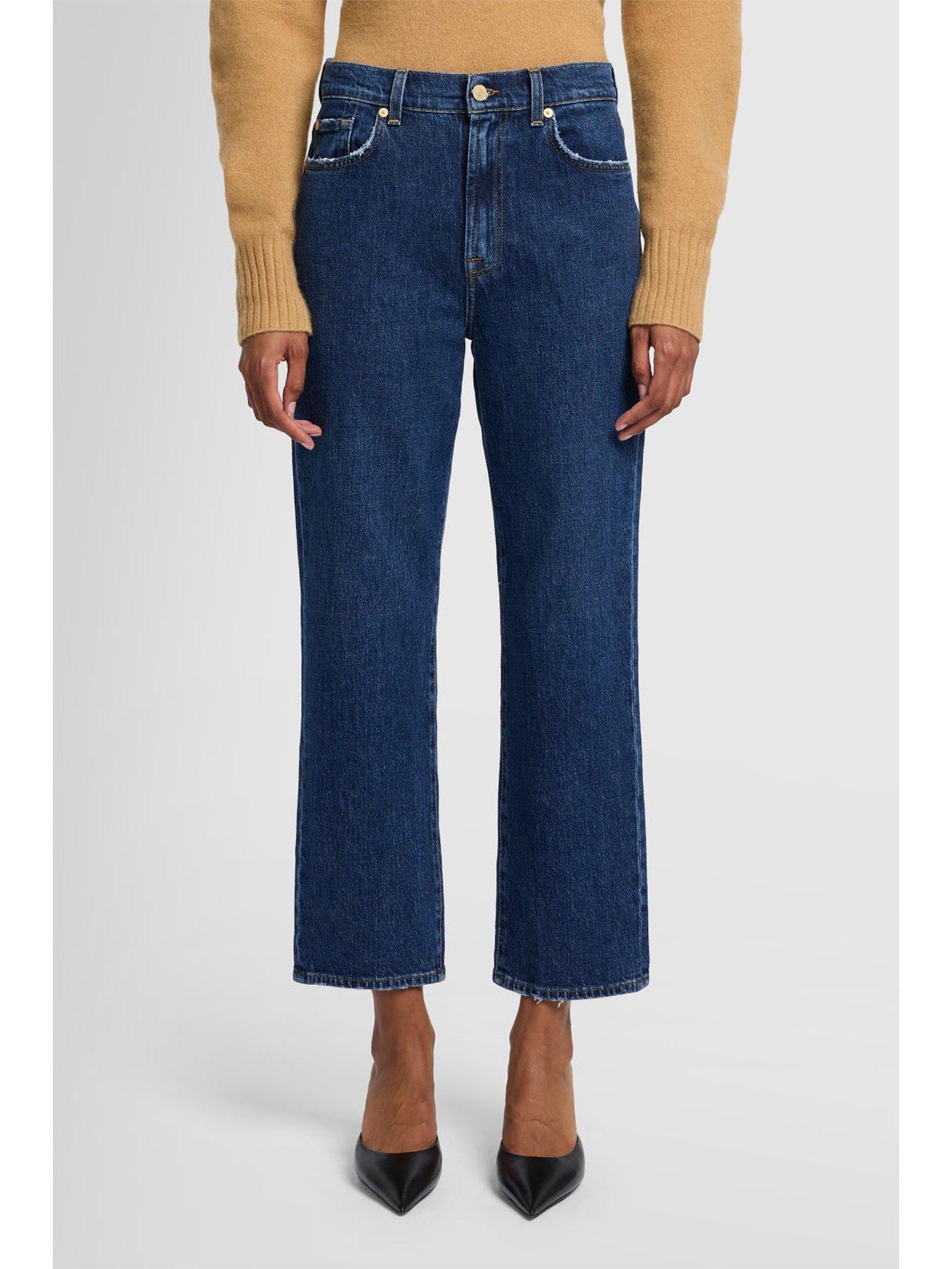 7 FOR ALL MANKIND PROSTE JEANSY DAMSKIE 