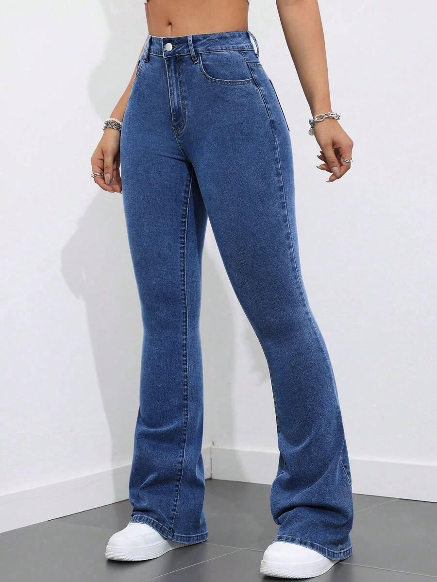 NIEBIESKIE SPODNIE JEANS