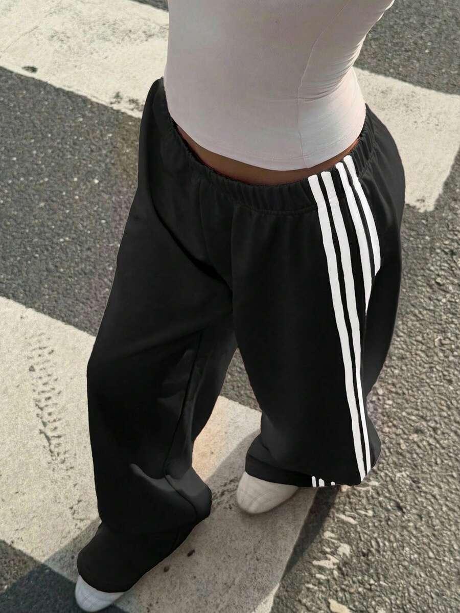 czarne SPODNIE CASUAL
