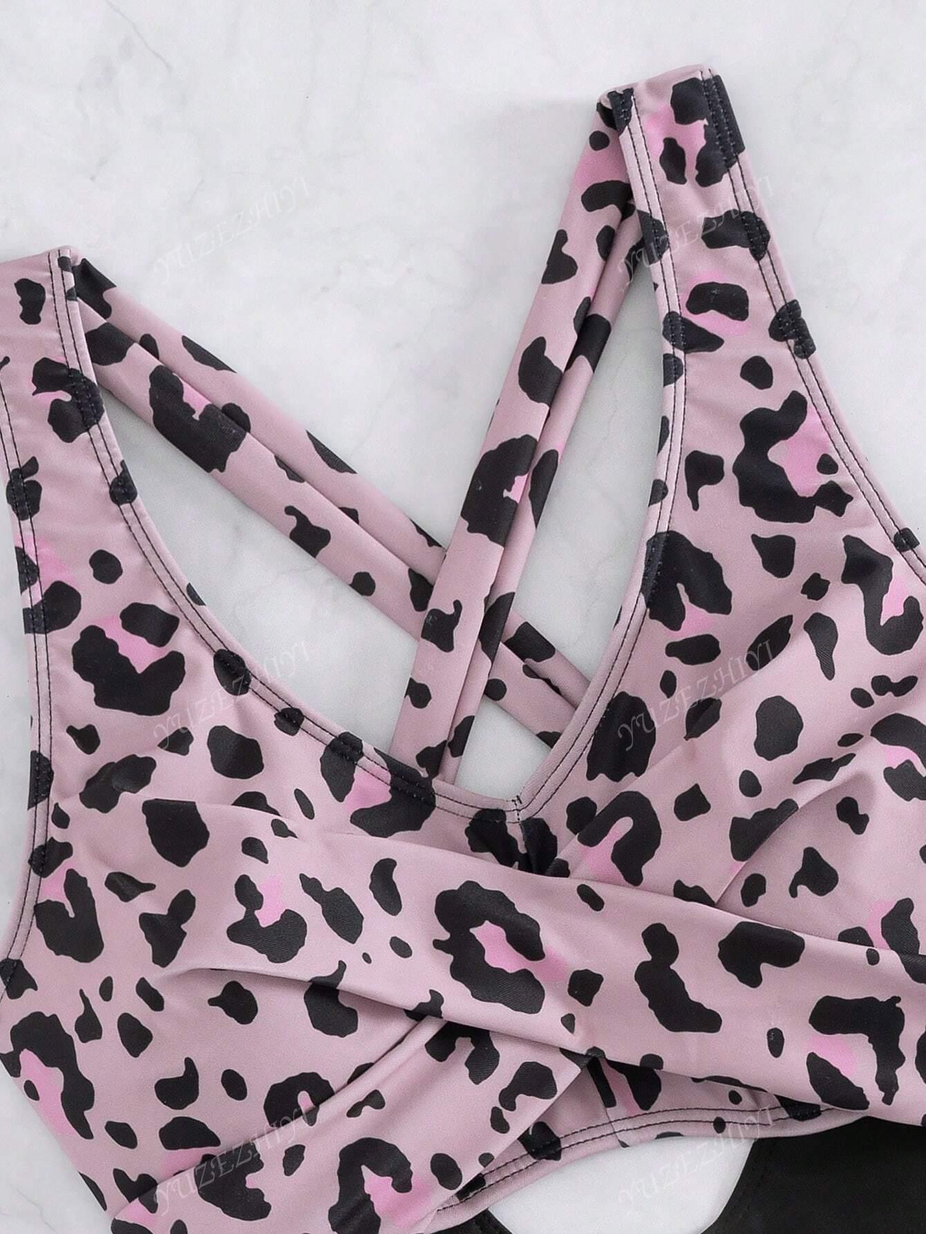 JEDNOCZĘŚCIOWY STRÓJ KĄPIELOWY ANIMAL PRINT