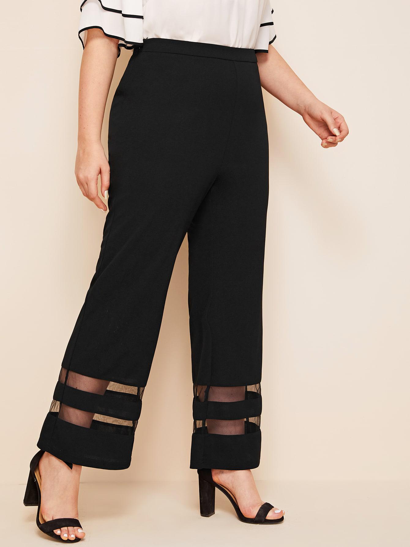 CZARNE SPODNIE ZIP