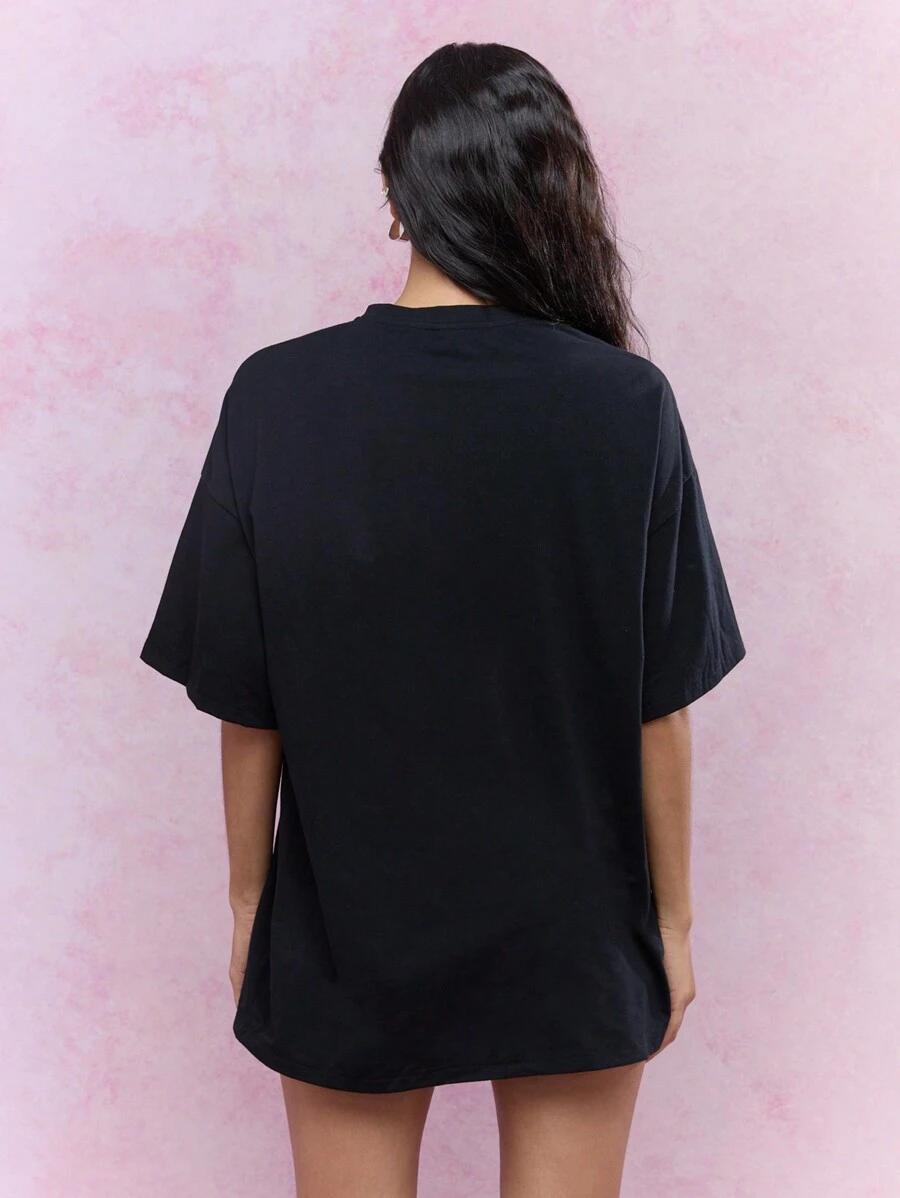 T-SHIRT Z HAFTEM