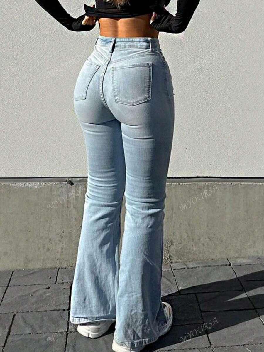 NIEBIESKIE SPODNIE JEANS