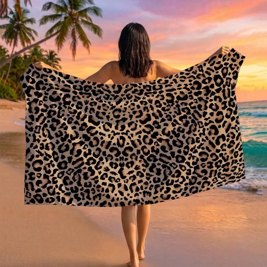 RĘCZNIK PLAŻOWy animal print