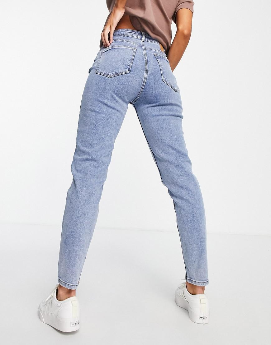 SPODNIE MOM JEANS WYSOKI STAN