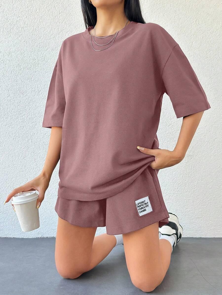 T-SHIRT DAMSKI GŁADKI