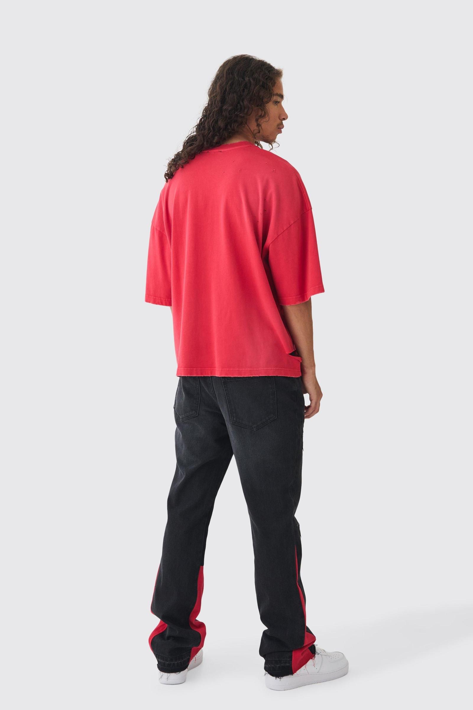 SPODNIE JEANS PROSTA NOGAWKA 