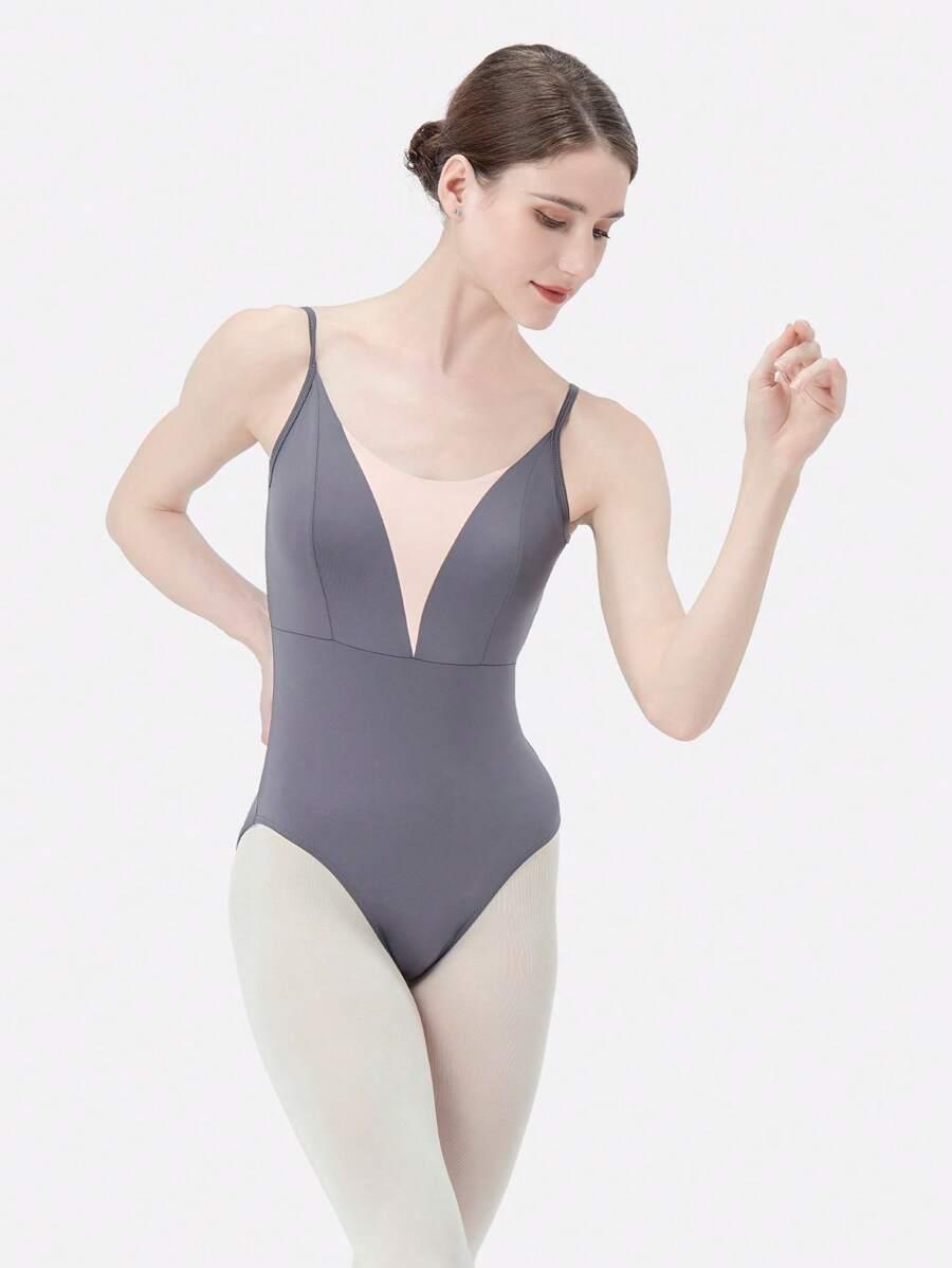 SZARY BODY TRYKOT 