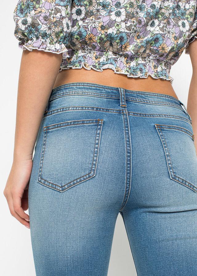 NIEBIESKIE JEANSY RURKI 