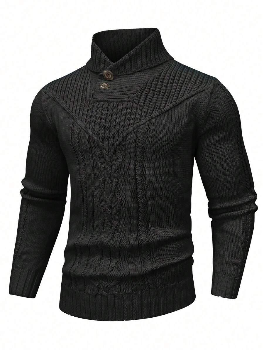 CZARNY SWETER GOLF